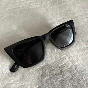 Quay Australia Black Oversized Sunglasses